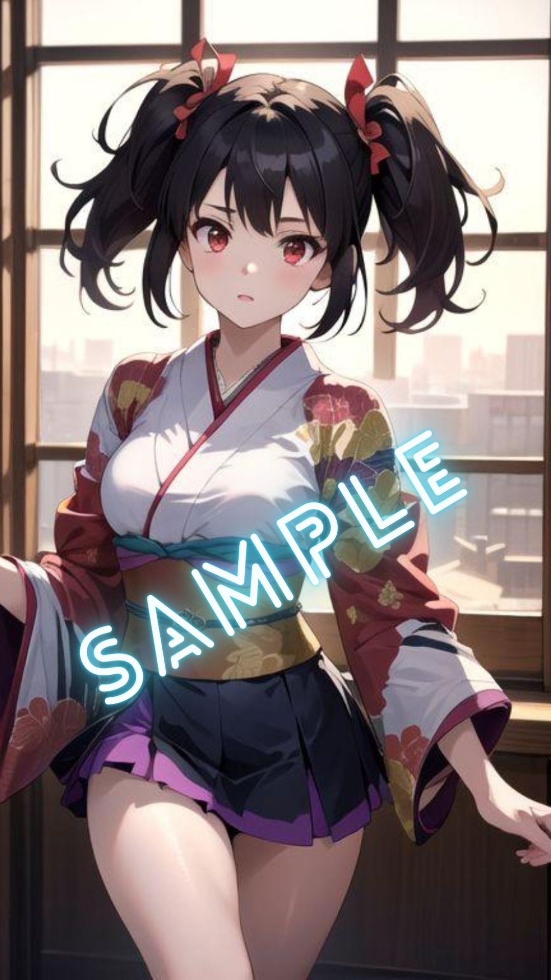 甲鉄城のカバ◯リ 無◯（ツインテール）風 画像集 サンプル2ページ目