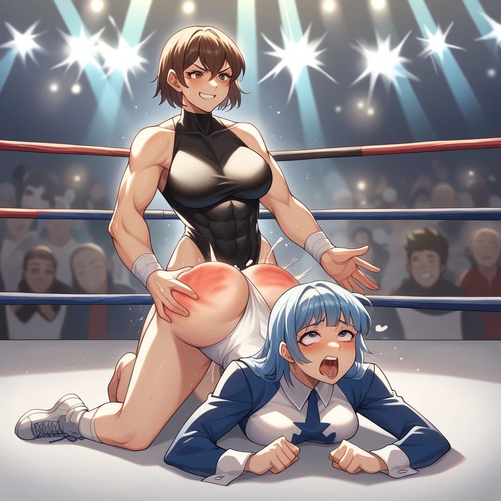 スパンキング プロレス サンプル5ページ目