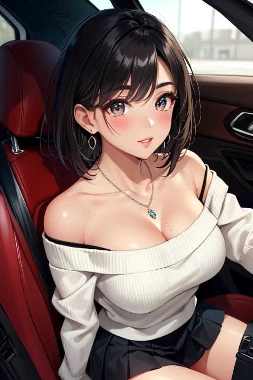 オート・エンジェルズ:車と美しい女性たちの幻想的なイラスト サンプル3ページ目