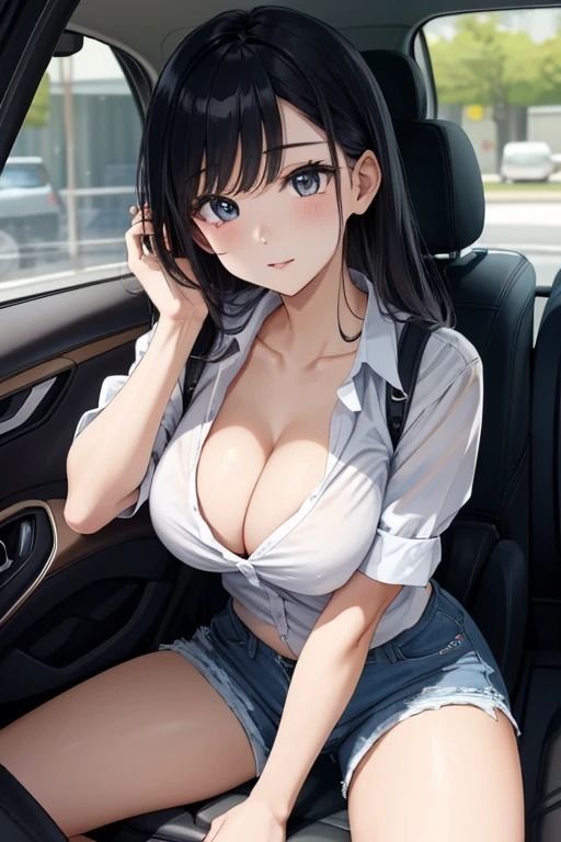 オート・エンジェルズ:車と美しい女性たちの幻想的なイラスト サンプル5ページ目