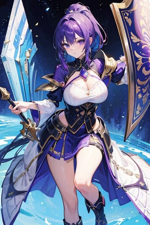 ウィッチ・グレイス:魔法の力を持つ美しき女性たちのイラスト サンプル3ページ目