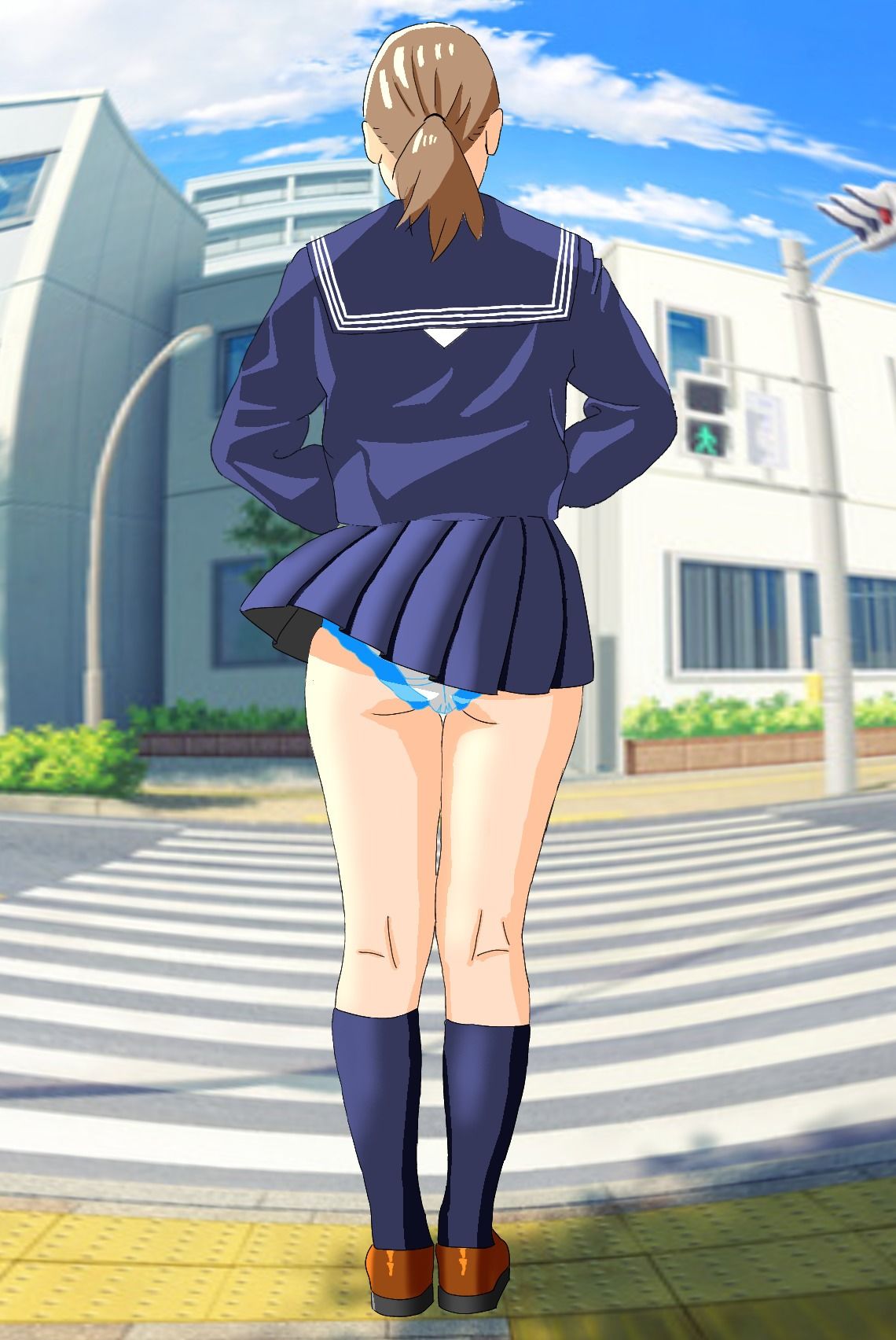 パンチラがみたい！ サンプル1ページ目