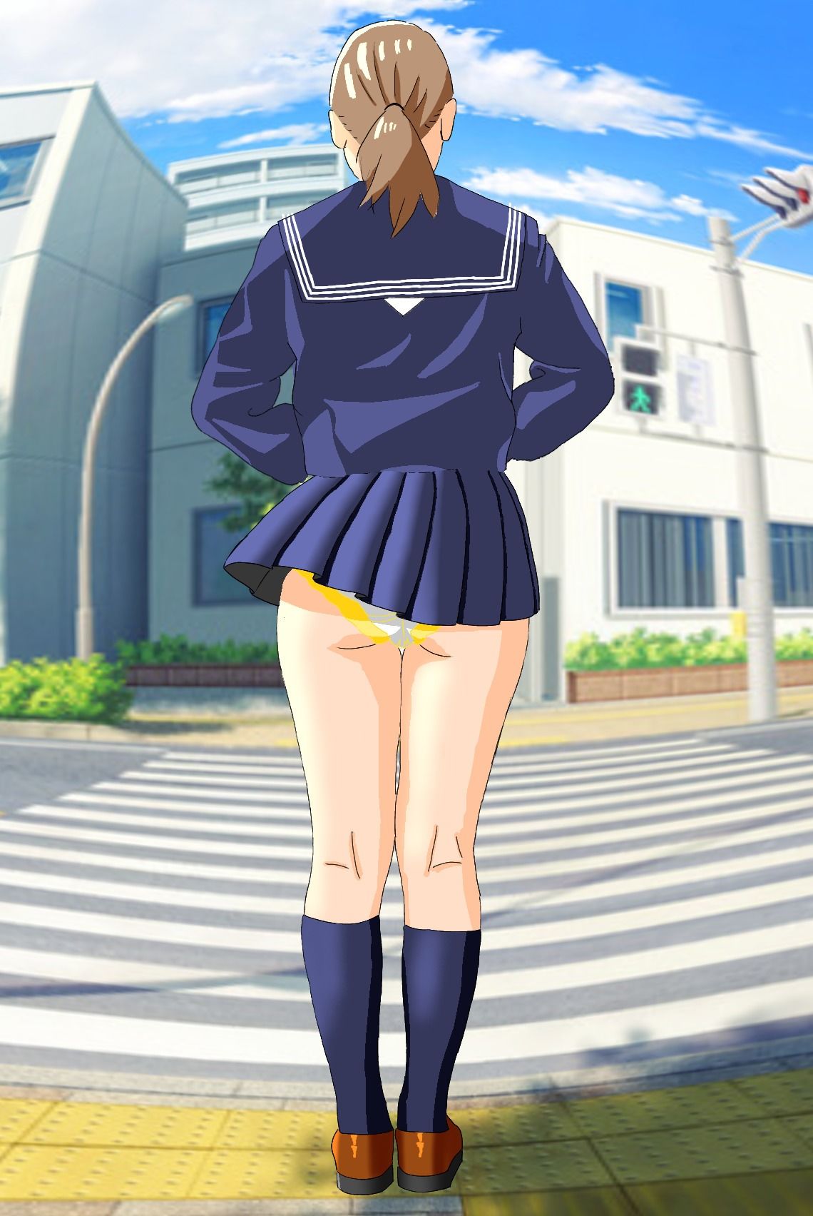 パンチラがみたい！ サンプル6ページ目