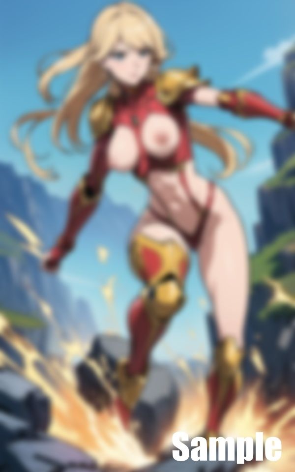 パワードスーツファイター サンプル1ページ目