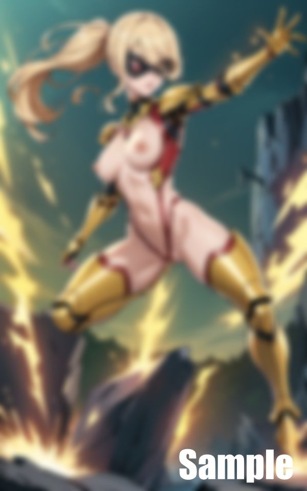 パワードスーツファイター サンプル2ページ目