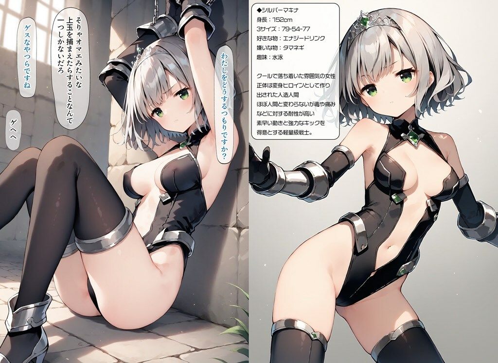 闘うヒロイン敗北CG ショートストーリーズ Vol5 サンプル2ページ目
