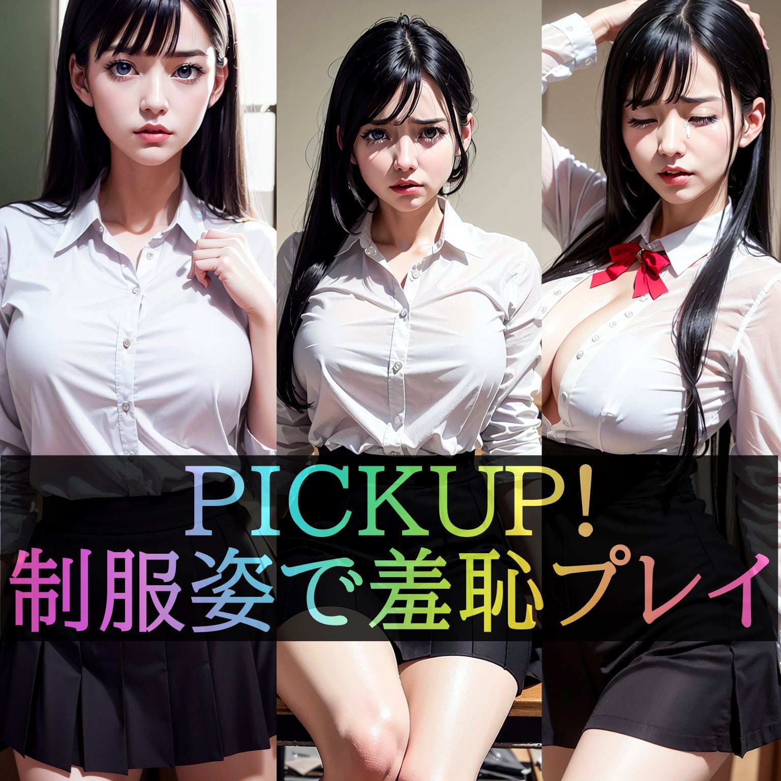 寝取り！中出し！孕ませ！巨乳女子校生紗希（さき）ちゃん サンプル4ページ目