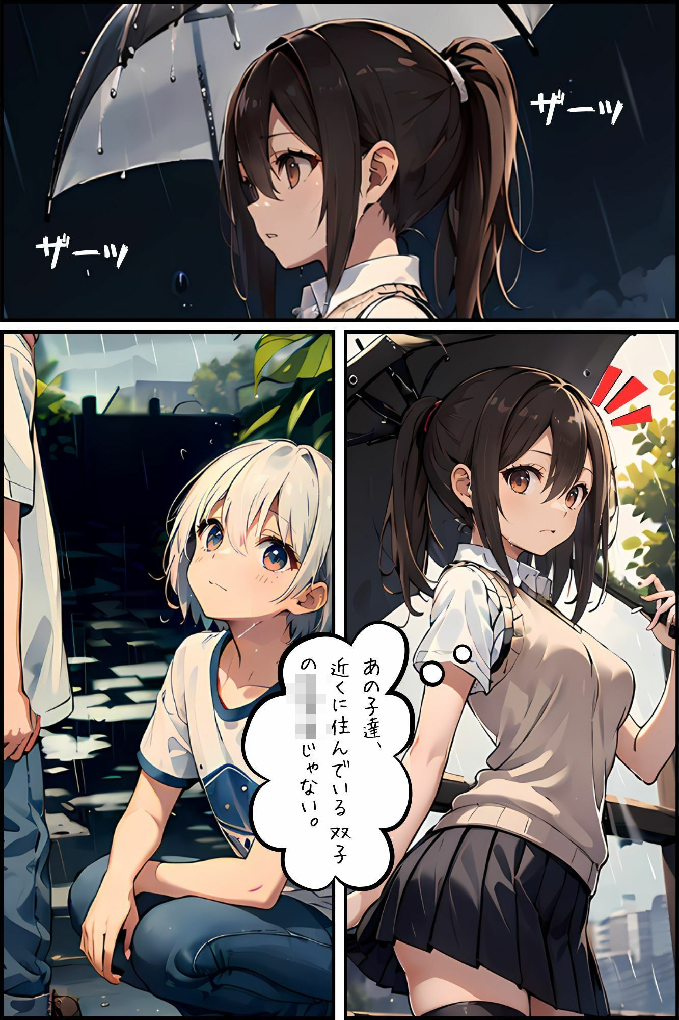 霧崎姉妹調教日誌〜霧崎莉沙 1〜 サンプル5ページ目