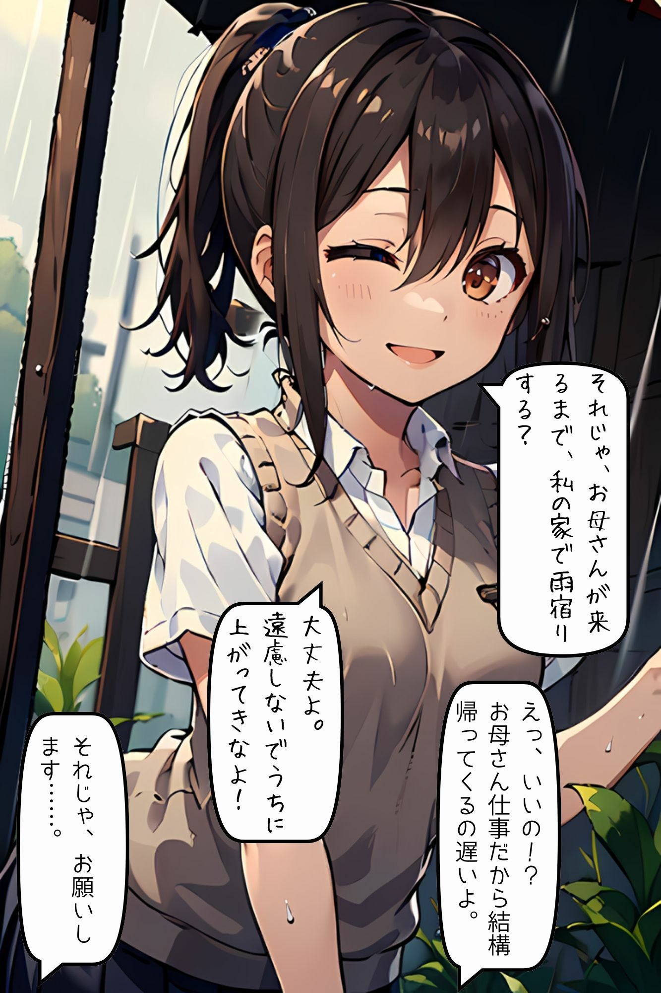 霧崎姉妹調教日誌〜霧崎莉沙 1〜 サンプル7ページ目