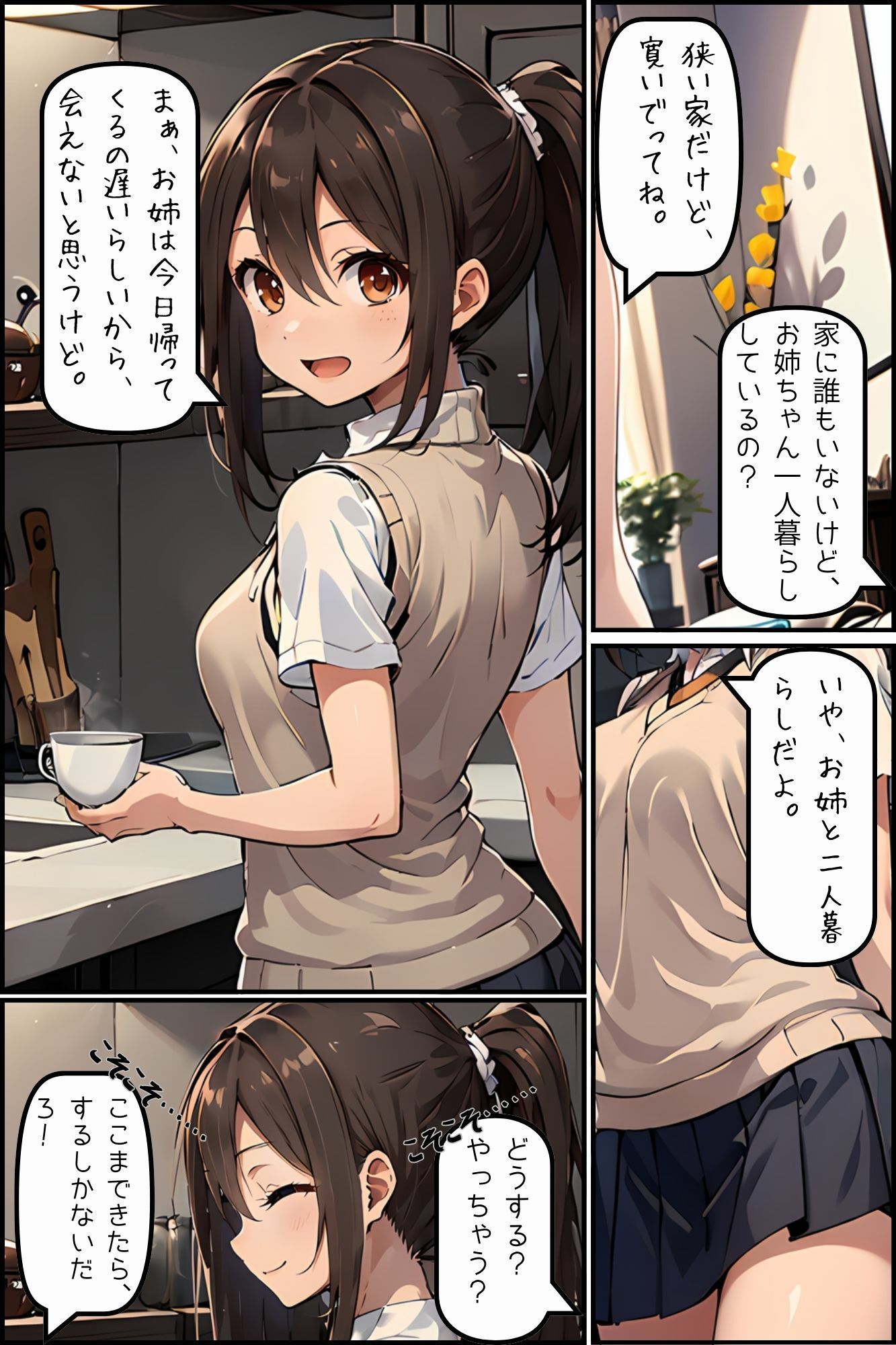 霧崎姉妹調教日誌〜霧崎莉沙 1〜 サンプル8ページ目