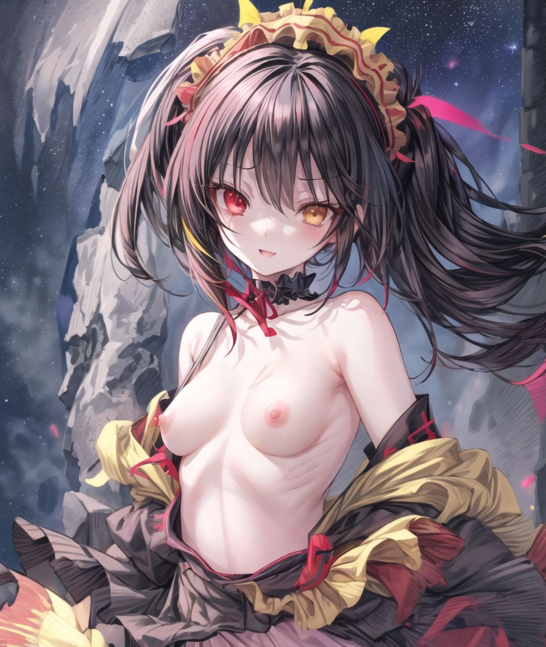美少女たちのひととき・時〇狂三（デート・ア・ライブ） サンプル10ページ目