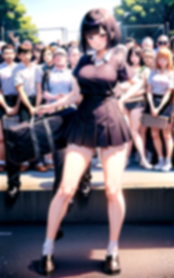 公の場露出？ サンプル8ページ目