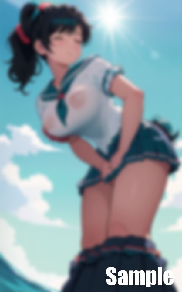 尿意を我慢する女学生 サンプル4ページ目
