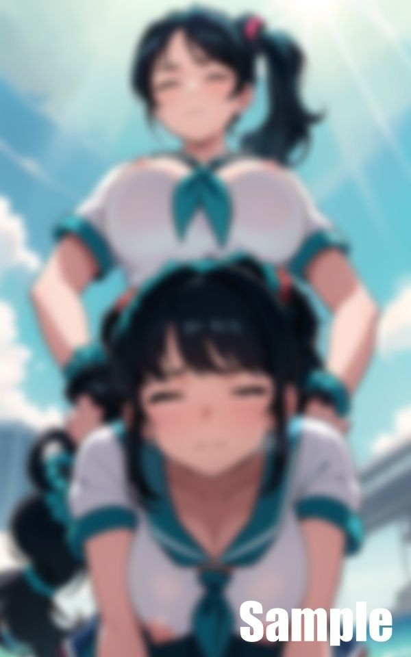 尿意を我慢する女学生 サンプル5ページ目