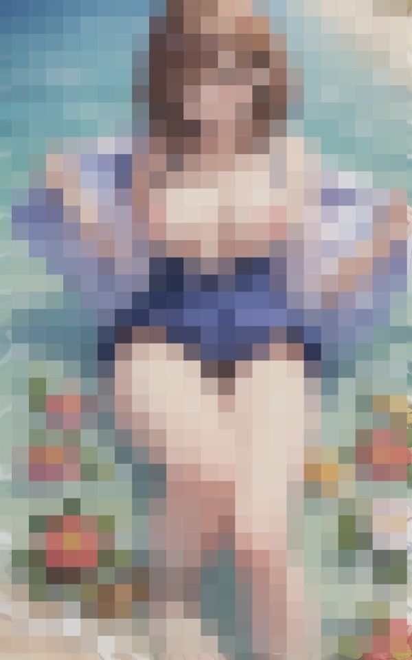 露出美女に出会える海辺 サンプル2ページ目