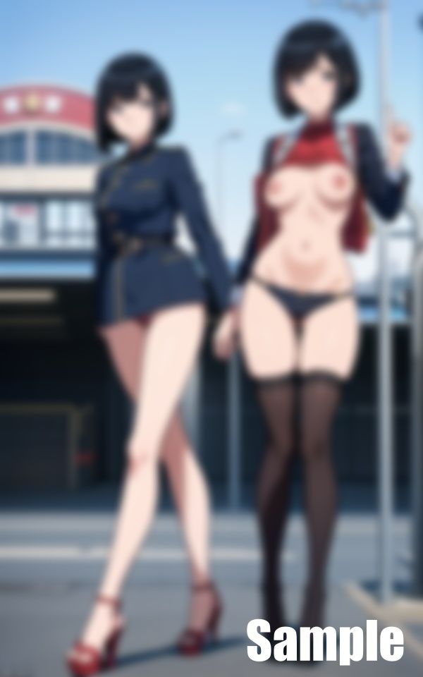 駅にいた女たち サンプル1ページ目
