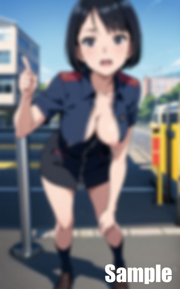 駅にいた女たち サンプル2ページ目