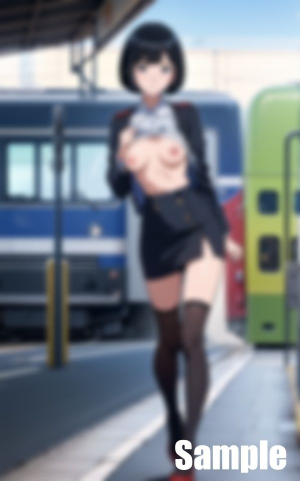 駅にいた女たち サンプル3ページ目