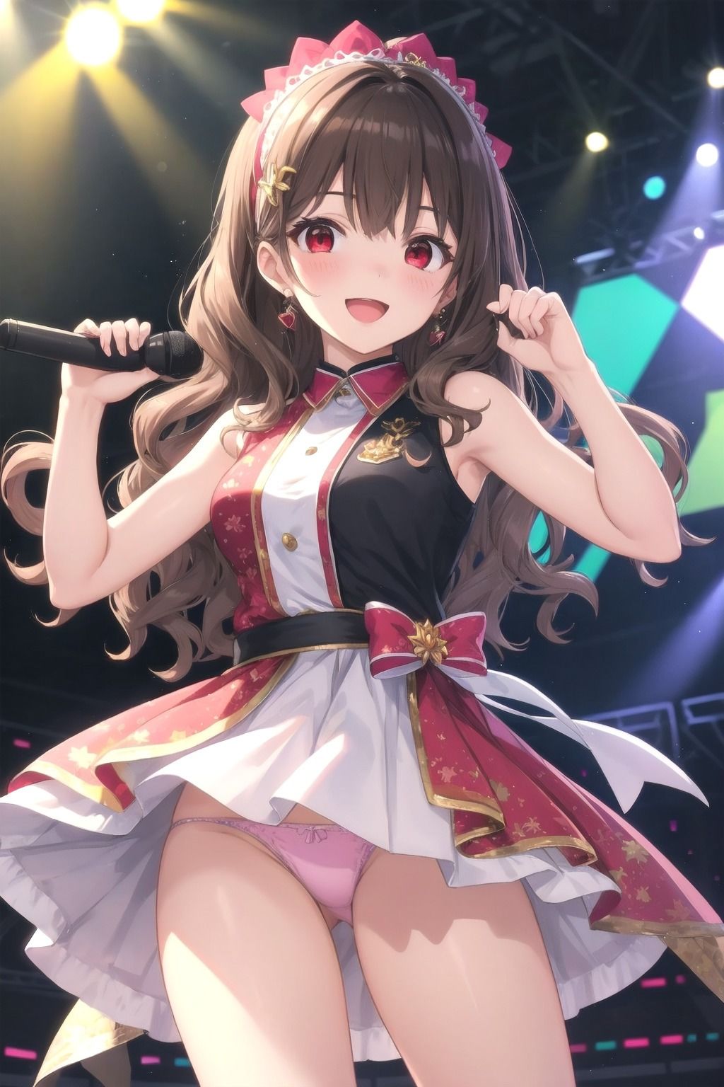 パンチラアイドル！ サンプル1ページ目