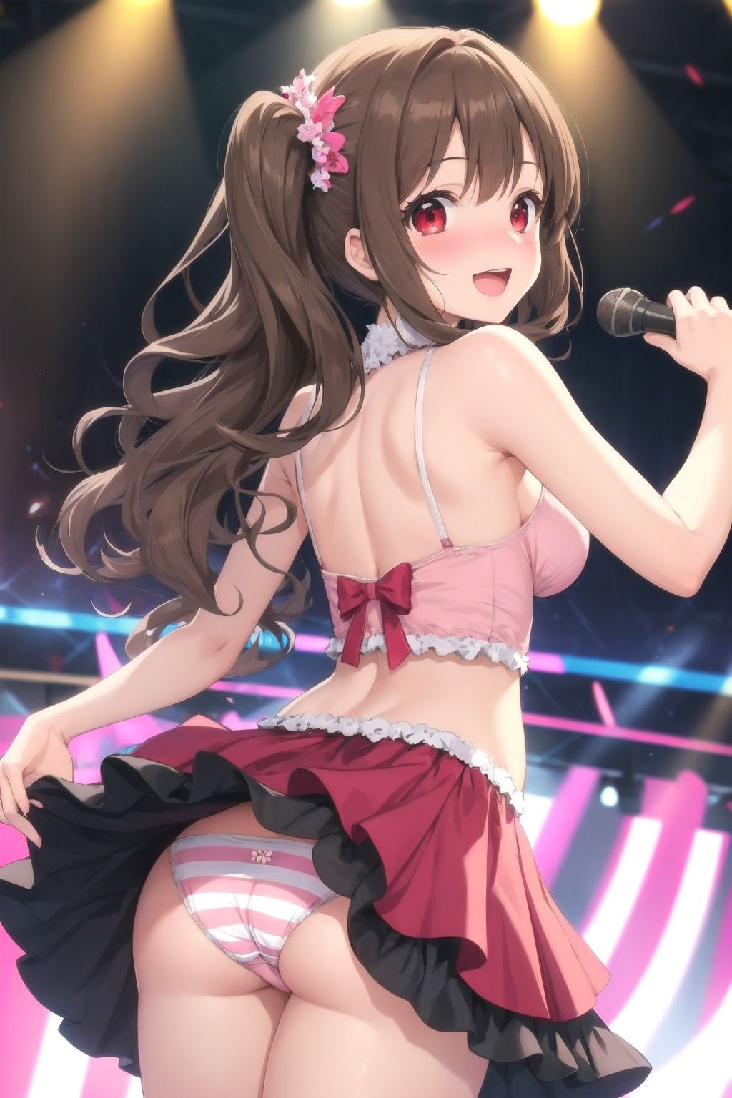 パンチラアイドル！ サンプル2ページ目