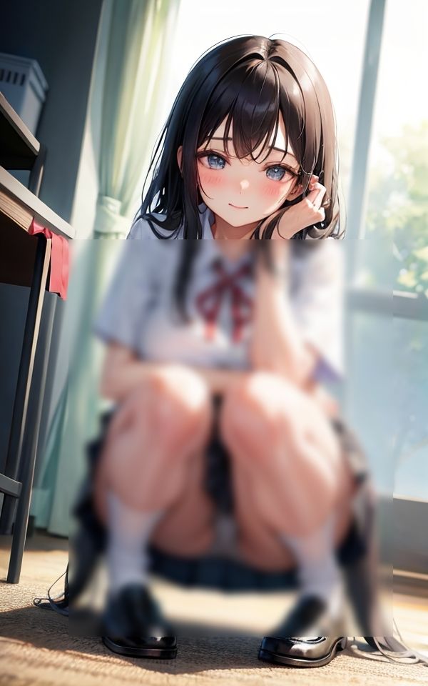 私のパンツ見たこと内緒だからね サンプル2ページ目