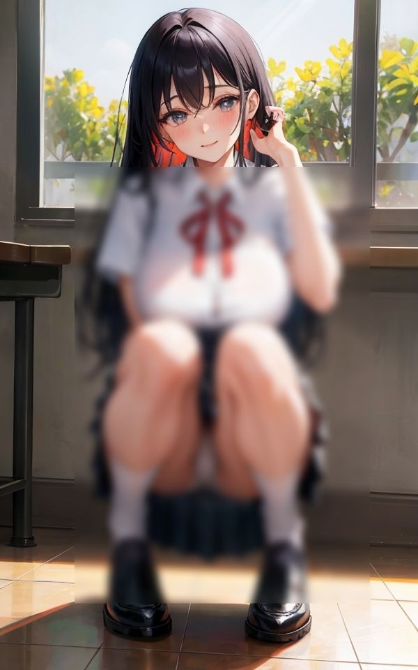 私のパンツ見たこと内緒だからね サンプル4ページ目