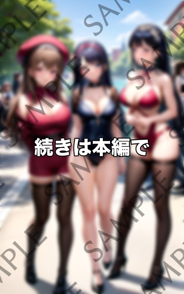 歩行者露出天国/ストリートスナップ サンプル10ページ目