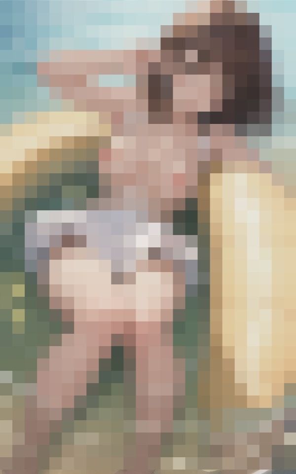 灼熱の海で…破廉恥露出〜エロすぎ水着美女 サンプル6ページ目