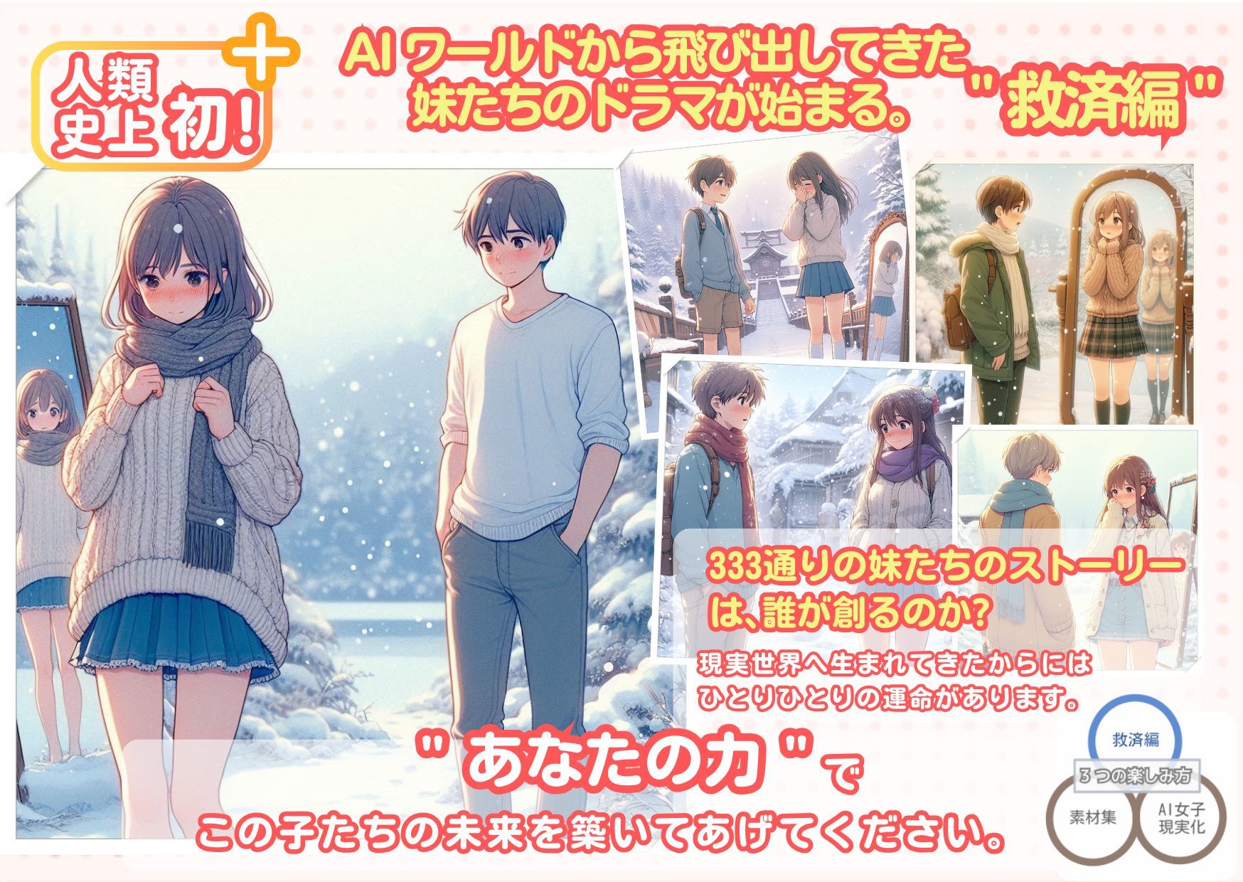 人類史上初！前代未聞の333人！妹シリーズdebut-お兄ちゃんのためだからね！ 妹より- 第1弾s2「クラスで1番の女の子の裸だけが拝める」Xデー到来！！ サンプル4ページ目