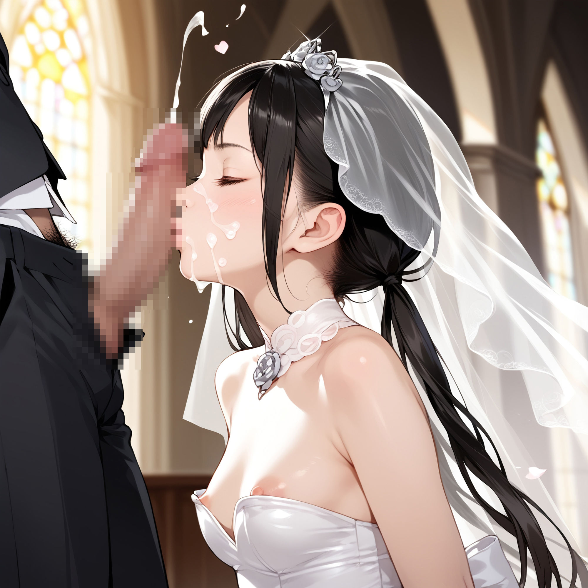 誓いのキスを… サンプル2ページ目