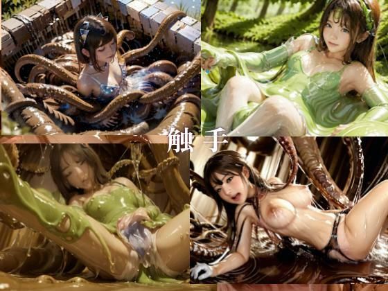 【二次利用可】stain.が提供する圧倒的ぬるネバ素材集 500枚（妖精・魔法少女・動画） サンプル4ページ目