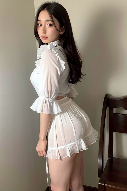 綺麗なお姉さんは好きですか？フリル着衣編 サンプル1ページ目