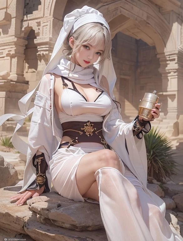 砂の女神:砂漠に佇む麗しき美女たち サンプル3ページ目