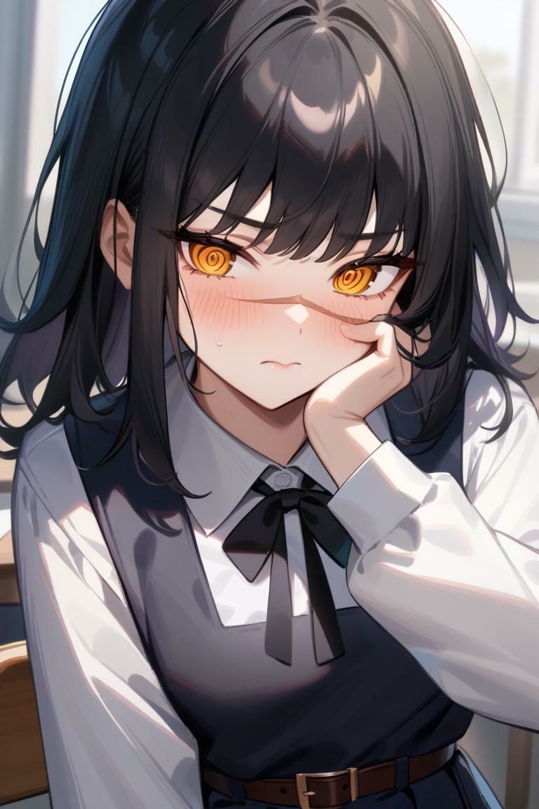 チェンソーマ◯ 三◯アサ＆ヨル みたいな女の子 サンプル1ページ目