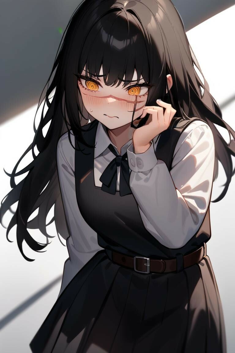 チェンソーマ◯ 三◯アサ＆ヨル みたいな女の子 サンプル2ページ目