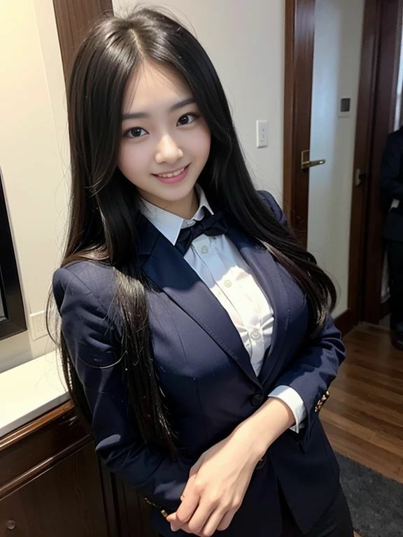 AIグラビアオフィスクイーン スーツ姿の美女と秘密の会議300ページ サンプル4ページ目