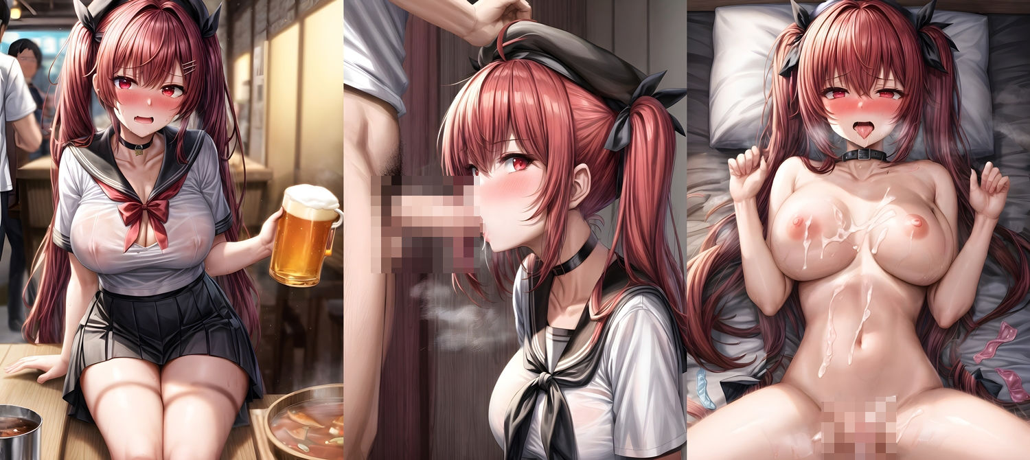 某美少女キャラクターのエロシチュイラスト詰め合わせ サンプル2ページ目