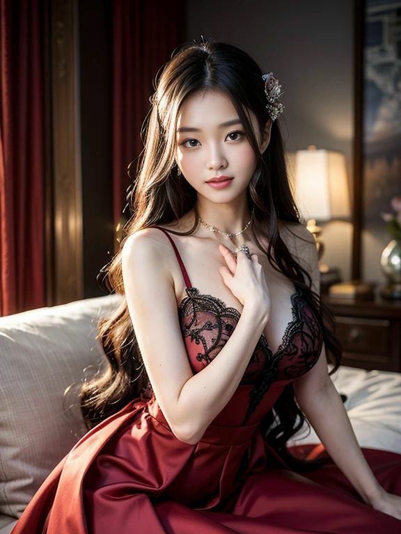 AIグラビアミッドナイトグラマー ドレスに包まれた夜の美女 313ページ サンプル1ページ目