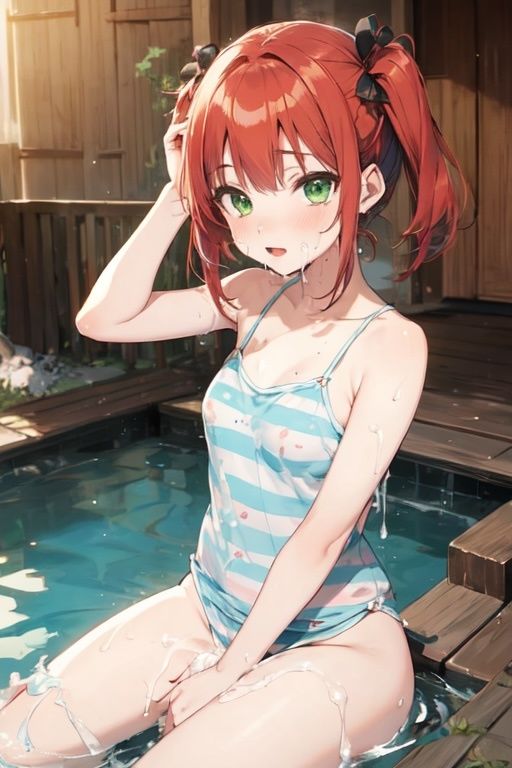 虹かけ誌 ラブライブ！ イラスト集13 黒澤ルビィ がんばって舐めルビィ サンプル1ページ目