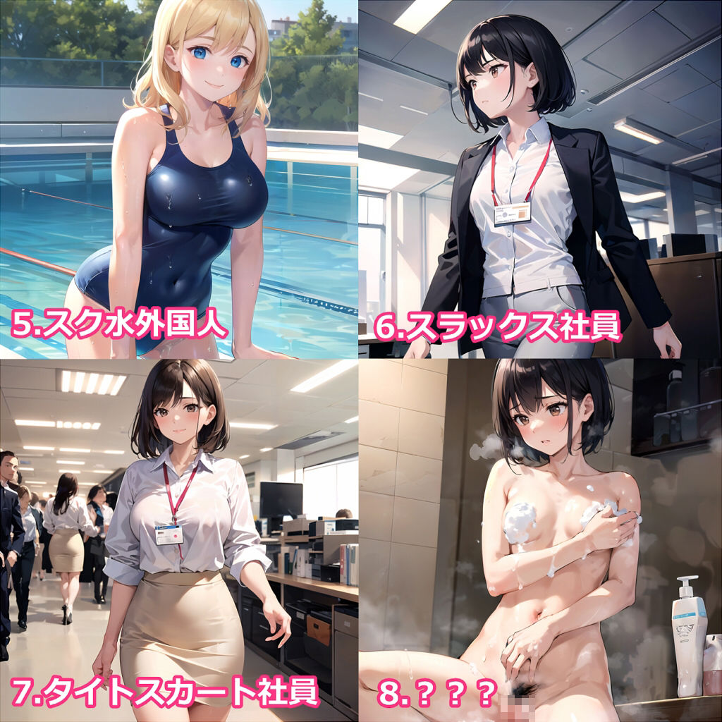 おちんちんが付いていないのを確かめられる女の子たち サンプル7ページ目