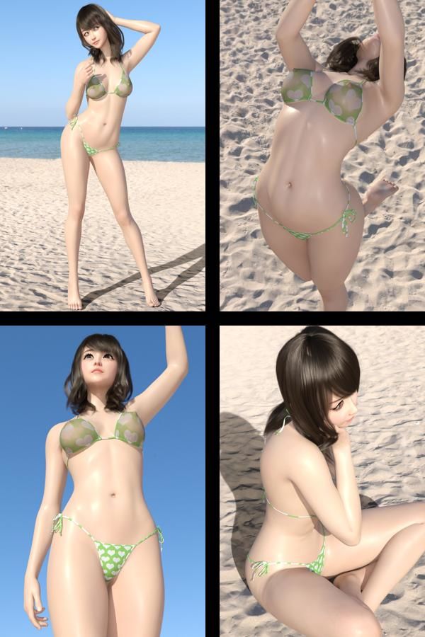 【chrl200】東間加代子のTバック水着写真集-Eden-07c サンプル2ページ目