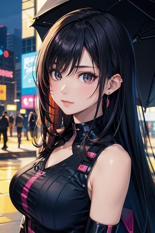 デジタルダイバージェンス:サイバーパンク美女の魅力【イラスト集】 サンプル2ページ目