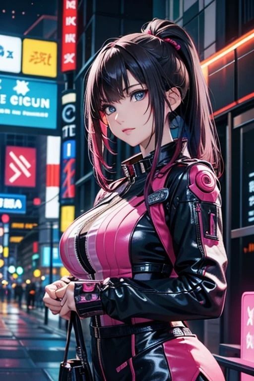 デジタルダイバージェンス:サイバーパンク美女の魅力【イラスト集】 サンプル3ページ目