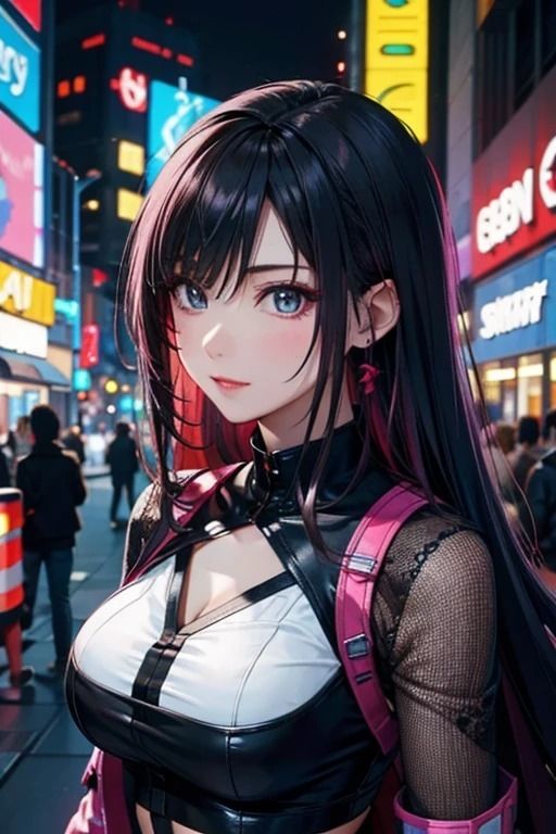 デジタルダイバージェンス:サイバーパンク美女の魅力【イラスト集】 サンプル4ページ目