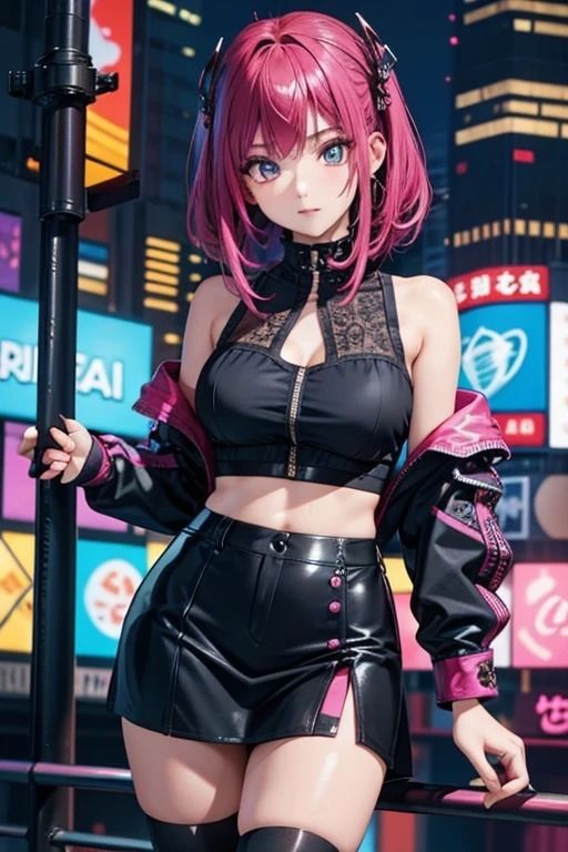 デジタルダイバージェンス:サイバーパンク美女の魅力【イラスト集】 サンプル5ページ目