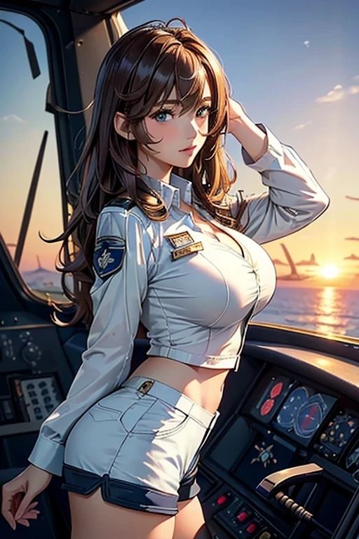 翼の美神:空軍の華麗なる美女たち サンプル1ページ目