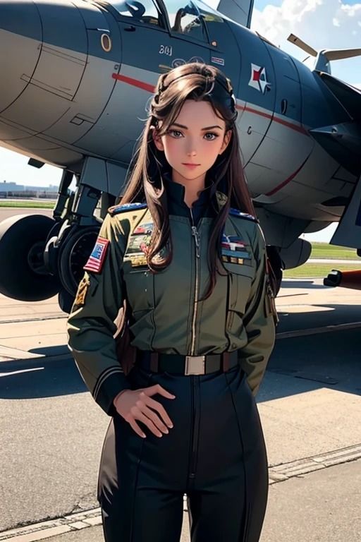 翼の美神:空軍の華麗なる美女たち サンプル2ページ目
