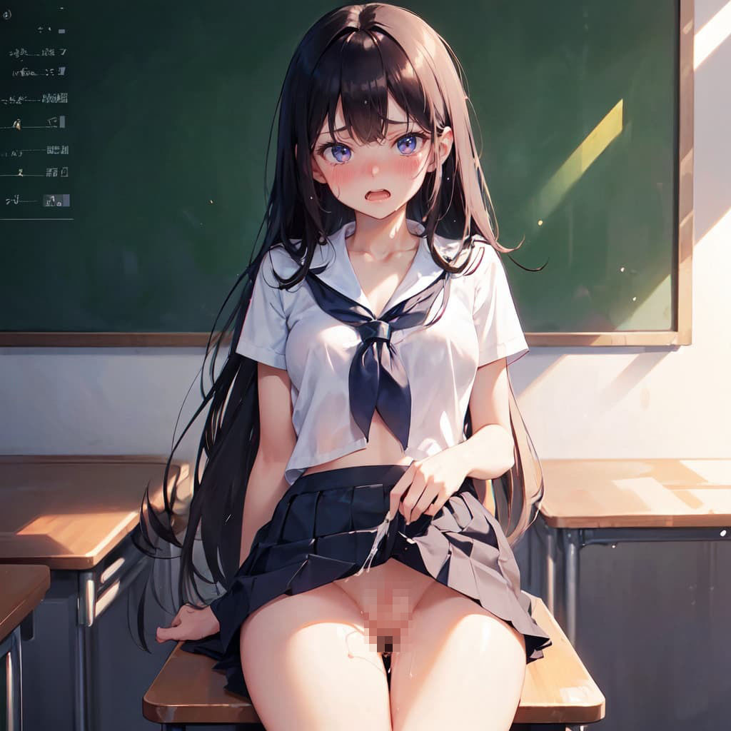 性教育のモデル教材にされた女の子 オナニー実技実習 サンプル2ページ目