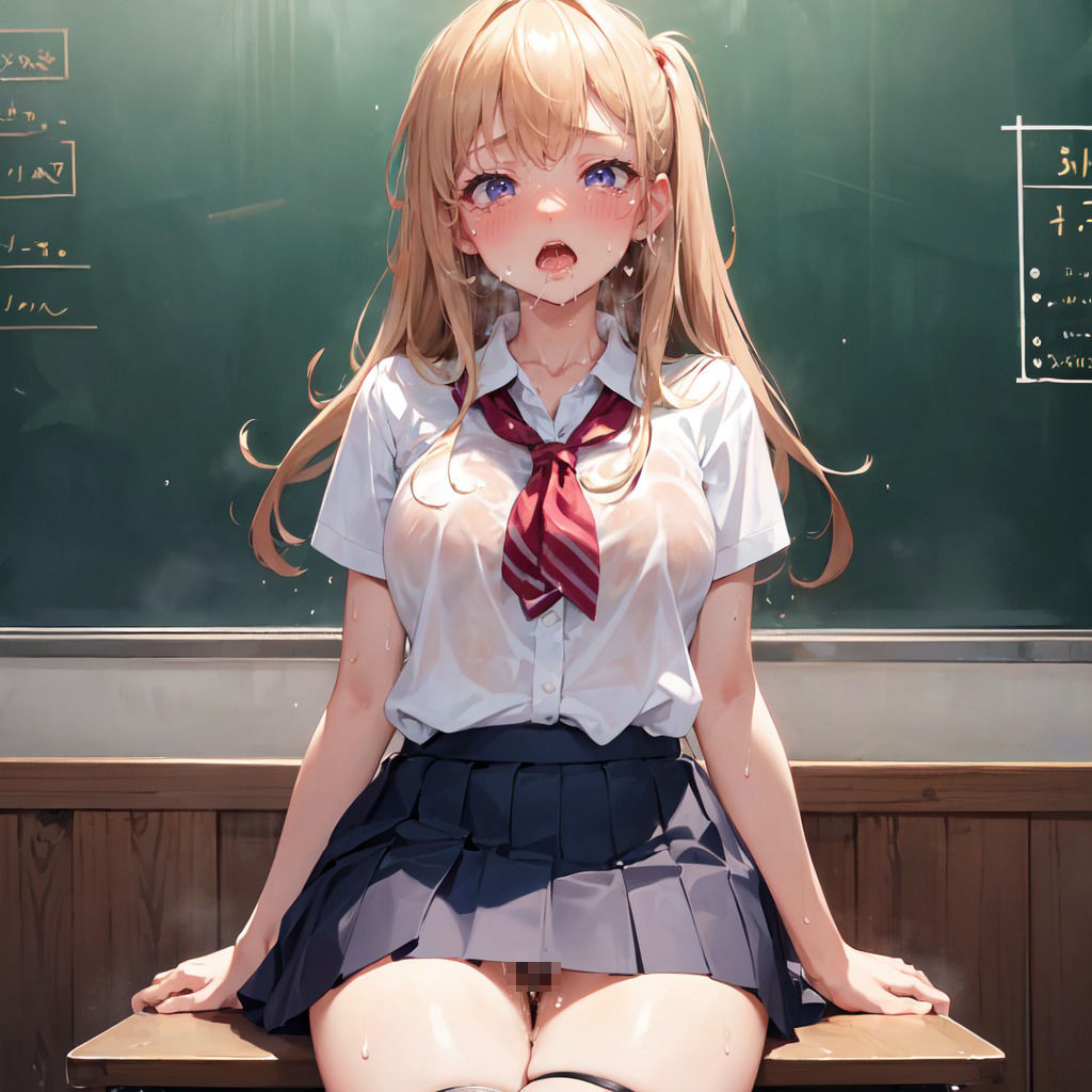 性教育のモデル教材にされた女の子 連続絶頂実技試験 サンプル1ページ目