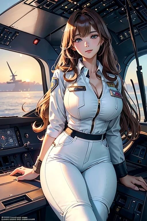 艦上の美神:海軍のエレガントな女性たち サンプル3ページ目
